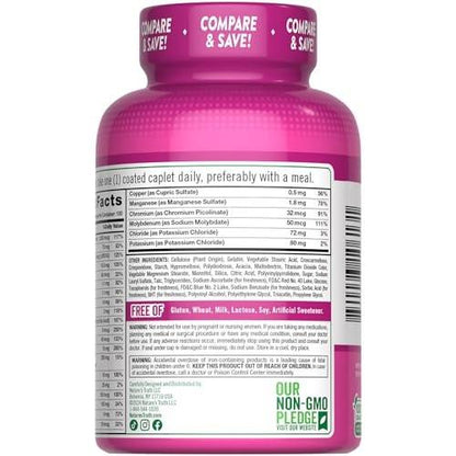Nature's Truth Multivitamin for Women with Iron | 100 Pills | Non-GMO & Gluten Free Supplement | ABC Complete