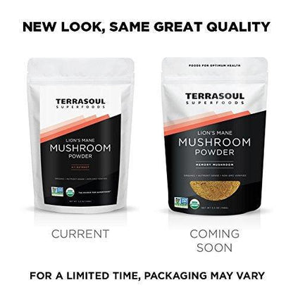 Terrasoul Superfoods Organic Lion's Mane – Pure and Simple: This powder contains no additives, fillers, or flow – Image 8