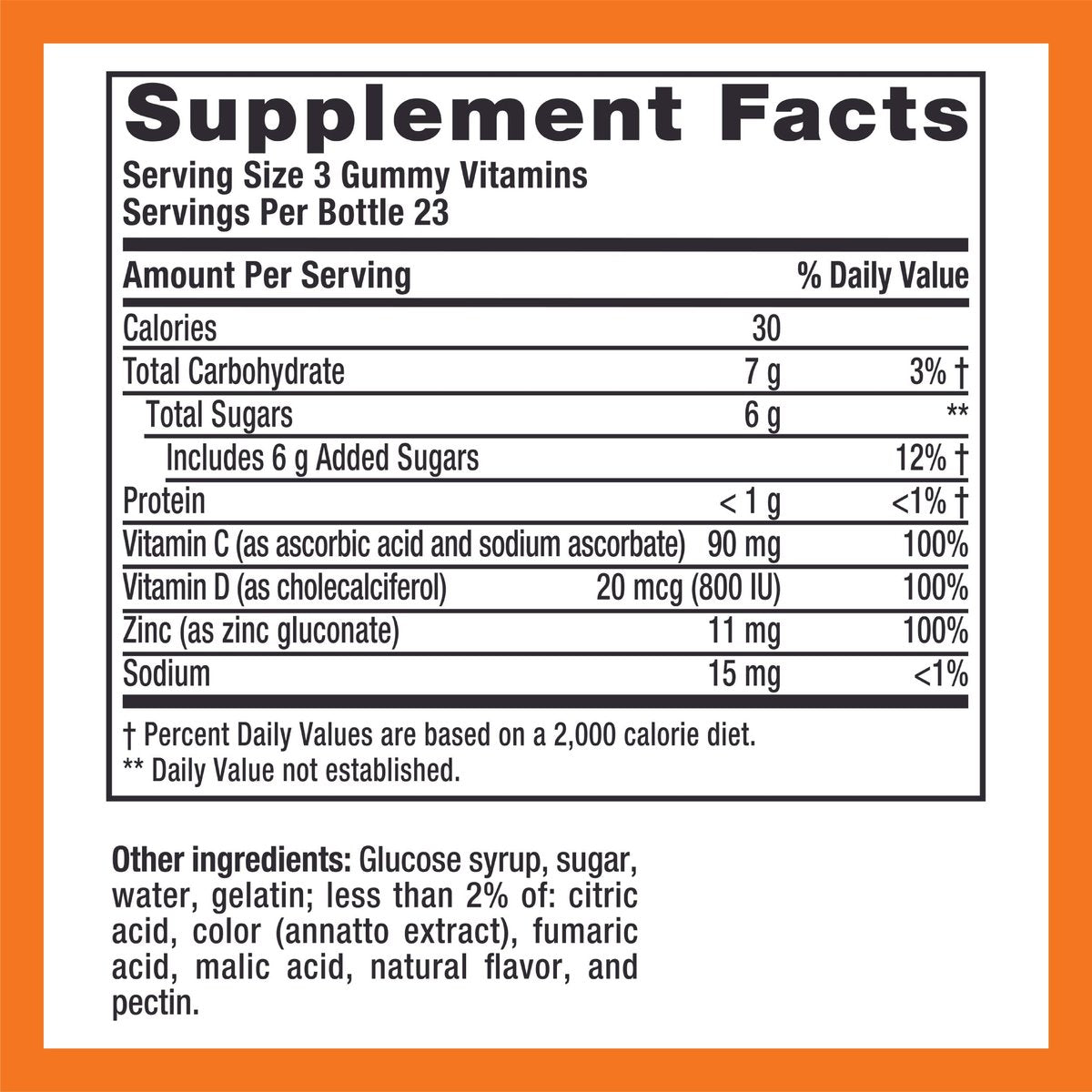 Zicam Daily Immune Support Gummy Supplement, Zinc, Vitamin C and Vitamin D, Citrus Strawberry Flavor, 70 Count - görsel 12