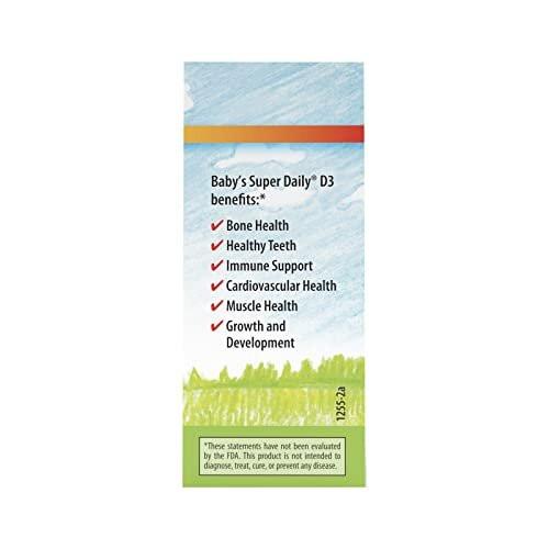 Carlson Laboratories Super Daily D3 for Baby, 0.086 Fl Oz - 90 Drops - görsel 5