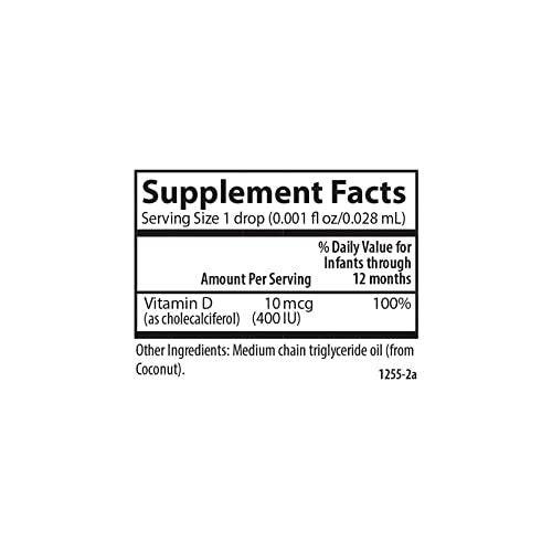 Carlson Laboratories Super Daily D3 for Baby, 0.086 Fl Oz - 90 Drops - görsel 11