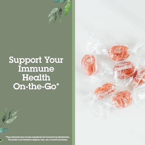 Quantum Health TheraZinc USDA Organic Blood Orange Zinc Lozenges For Adults and Kids, For Immune System Support, Individually Wrapped & Bagged, 18 Ct. - görsel 11