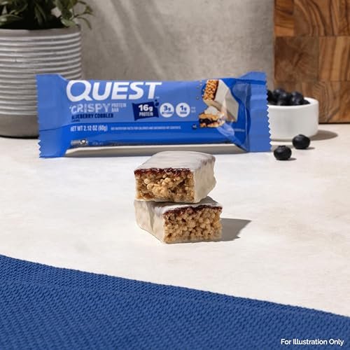 Quest Nutrition Crispy Blueberry Cobbler – Keto-friendly, gluten-free, no artificial flavors – Image 10