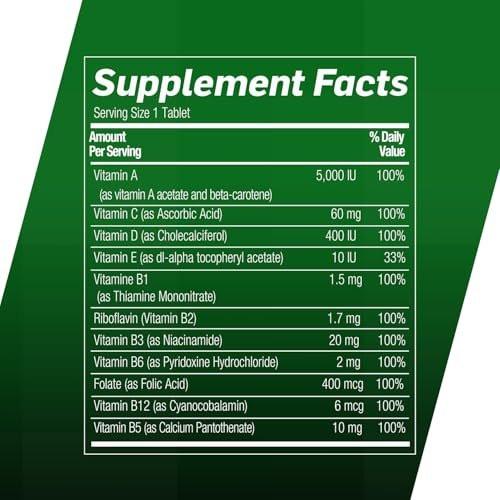 Shot B Multivitamin Complex, B-Energy, Vitamin B Complex with Antioxidant Support, B Complex Vitamins with A, C, D, E & Folic Acid for Cellular Energy & Immune Health - 6 Key B Vitamins, 60 Count - görsel 6