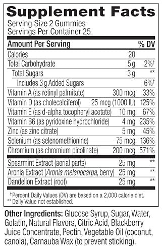OLLY Flawless Complexion Gummy - Clear and Healthy Skin Support with Vitamins E, A, Zinc - Chewable Berry Supplement - 50 Count - görsel 11