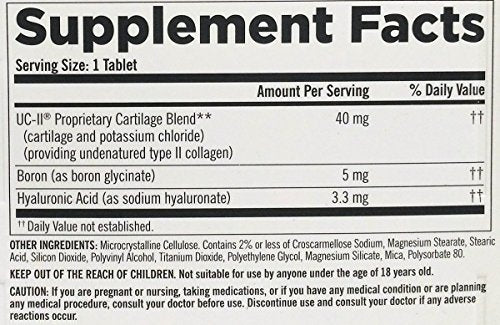 Kirkland Triple Action Joint Health Type II – Hyaluronic Acid (HA): A naturally occurring substance in joint fluid – Image 3