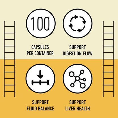 Organic Dandelion Root Capsules 600mg - Dandelion Supplement Pills, Herbal Root Support for Liver Detox, Digestive Cleanse Aid, Vegan Plant Based Formula, Non GMO, No Fillers, Gluten Free, Made in USA