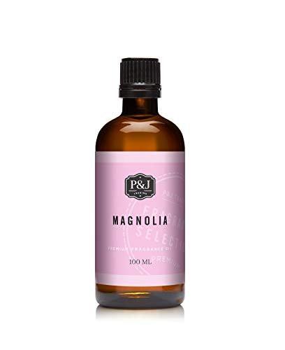 P&J Fragrance Oil | Magnolia Oil 100ml - Candle Scents for Candle Making, Freshie, Soap Making Supplies, Diffuser Oil Scents