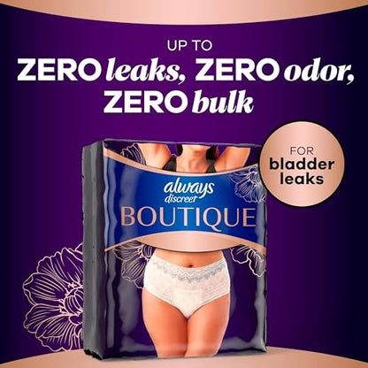 Always Discreet Boutique Incontinence and – Material: Silky-soft fabric – Image 10