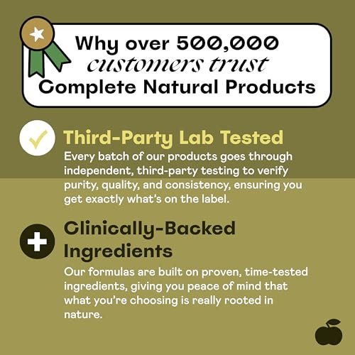 Complete Natural Products Organic Icelandic Sea Kelp Capsules - Pure 600mg Capsules, 100 Pills, Raw Seaweed & Thyroid Support Supplement - görsel 18
