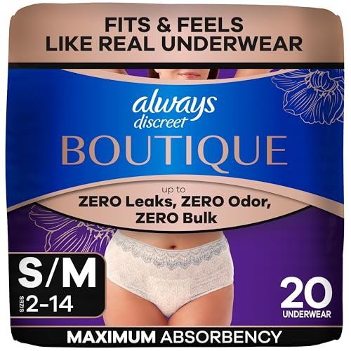 Always Discreet Boutique Incontinence and – Maximum Protection: Advanced absorbency technology locks away moisture – Image 1