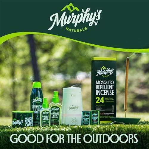 Murphy's Naturals Mosquito Repellent Balm for Outdoor Patio, Hiking, Camping, Plant-Based with Cedarwood, Lemongrass & Rosemary, 2 oz - görsel 9