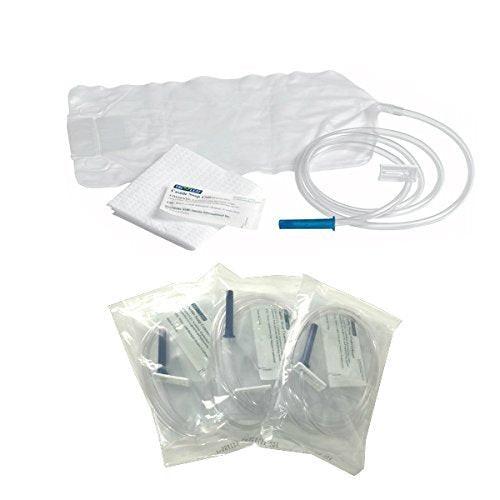 Enema Bags Kit (Pack of 4) – High-Quality Plastic Enema Douche for Home Use - görsel 1