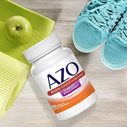 AZO Bladder Control with Go-Less® & Weight – Reduces Occasional Urgency: The Go-Less® ingredient is clinically – Image 1