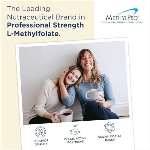 MethylPro L-Methylfolate 2.5 mg - Supports a Healthy Mindset - Active Folate for Methylation Support & Biochemical Reactions - Highly Bioavailable - Flexible Dosing - 30 Servings - 30 Capsules - görsel 14