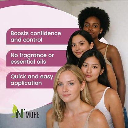 N'More Boric Acid Suppositories 600mg - Supports Vaginal pH Balance & Odor Control - 100% Pure Made in USA - Intimate Health Support - 30 Count