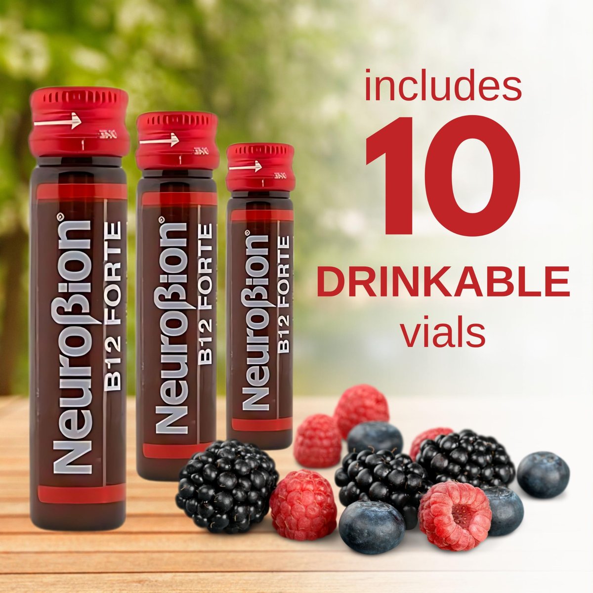 Neurobion B12 Forte 10 Vials x 10 ml (packaging may vary) - görsel 3