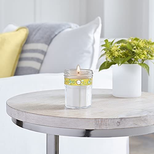 MRS. MEYER'S CLEAN DAY Soy Tin Candle, 12 Hour Burn Time, Made with Soy Wax and Essential Oils, Honeysuckle, 2.9 oz - görsel 7