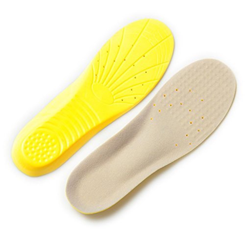 Memory Foam Shoe Insoles - Excellent Shock Absorption and Cushioning for Feet Relief, Comfortable Insoles for Men and Women for Everyday Use, L (US M: 9.5-12.5/W: 10.5-13.5) - görsel 5