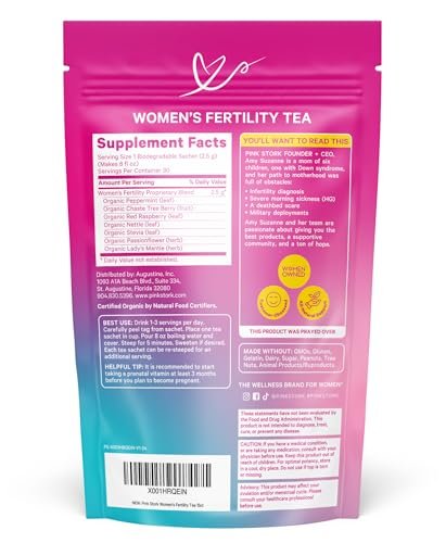 Pink Stork Iron for Women, 18 mg Non-Constipating Iron Bisglycinate + Vitamin C for Optimal Absorption, Energy, Focus & Oxygen Support, PMS, Pregnancy, Postpartum & Perimenopause, 60 Capsules