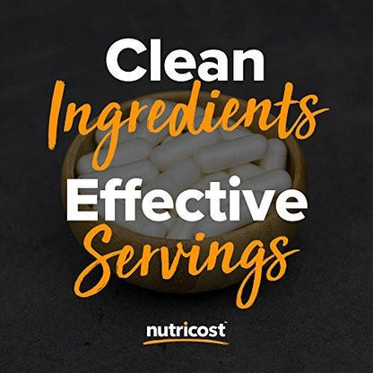 Nutricost Betaine HCl + Pepsin 790mg, 240 Capsules - Vegetarian & GMO Free