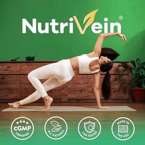 Nutrivein Ashwagandha for Men & Women - 1600mg - Enhanced with Black Pepper - High-Absorption Root Powder Ashwagandha Supplements for Mood Balance, Restful Sleep, & Focus - 120 Vegan Capsules - görsel 8