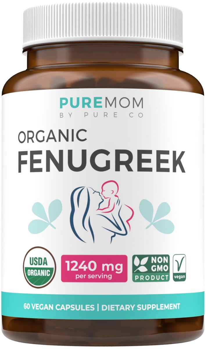 USDA Organic Fenugreek Capsules for Women - – No Pills, Easy to Swallow: Capsules are smaller and smoother than – Image 14