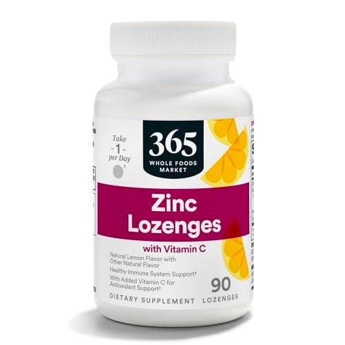 365 by Whole Foods Market, Zinc Vitamin C Lozenges, 90 Count - görsel 2