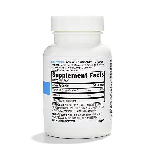 365 by Whole Foods Market, Melatonin 5mg, 60 Count - görsel 4