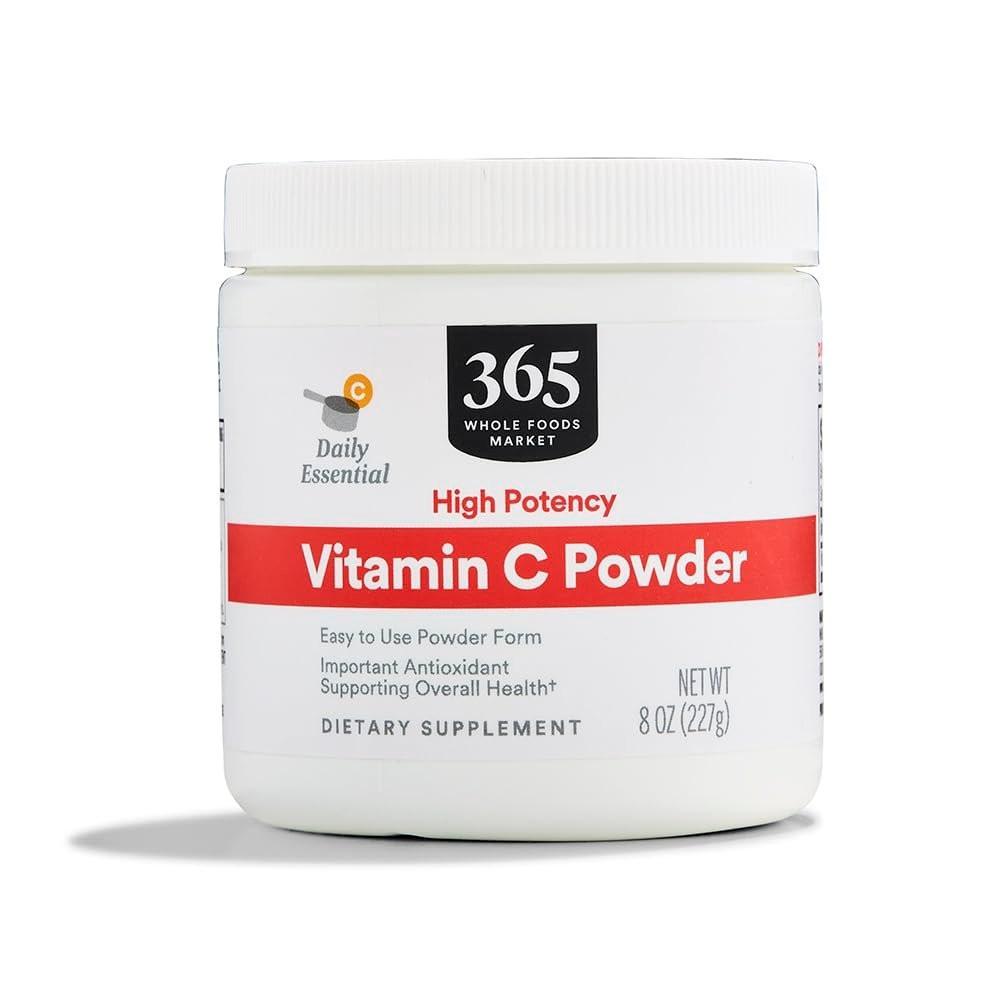 365 by Whole Foods Market High Potency Vitamin C Powder, 8 Ounce - görsel 1