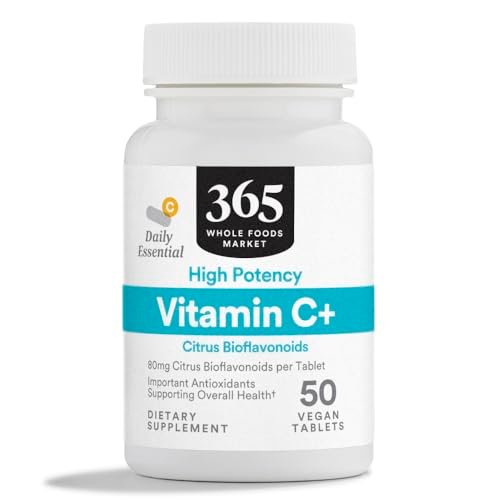 365 by Whole Foods Market, Vitamin C Complex High Potency, 50 Tablets - görsel 1