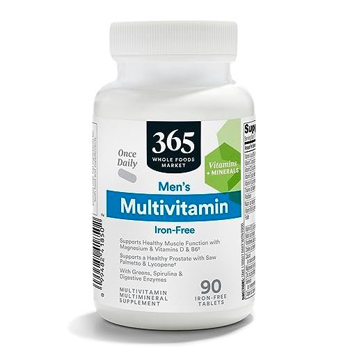 365 by Whole Foods Market, Men's One Daily Multivitamin Tablets, 90 CT - görsel 2