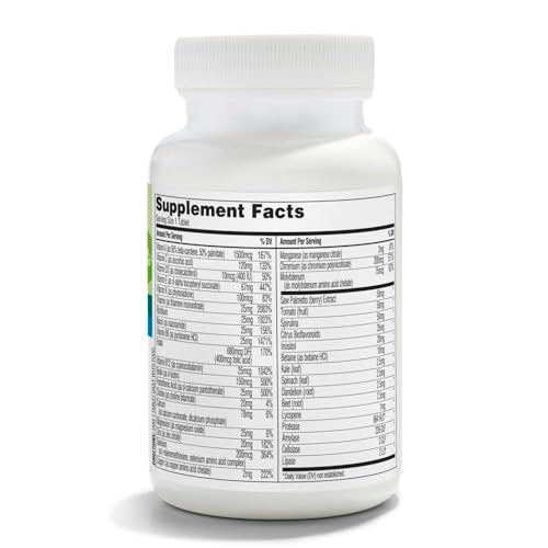 365 by Whole Foods Market, Men's One Daily Multivitamin Tablets, 90 CT - görsel 4