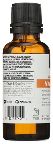365 by Whole Foods Market, Vitamin D-3 Liquid Citrus Flavor 1000IU, 1 OZ