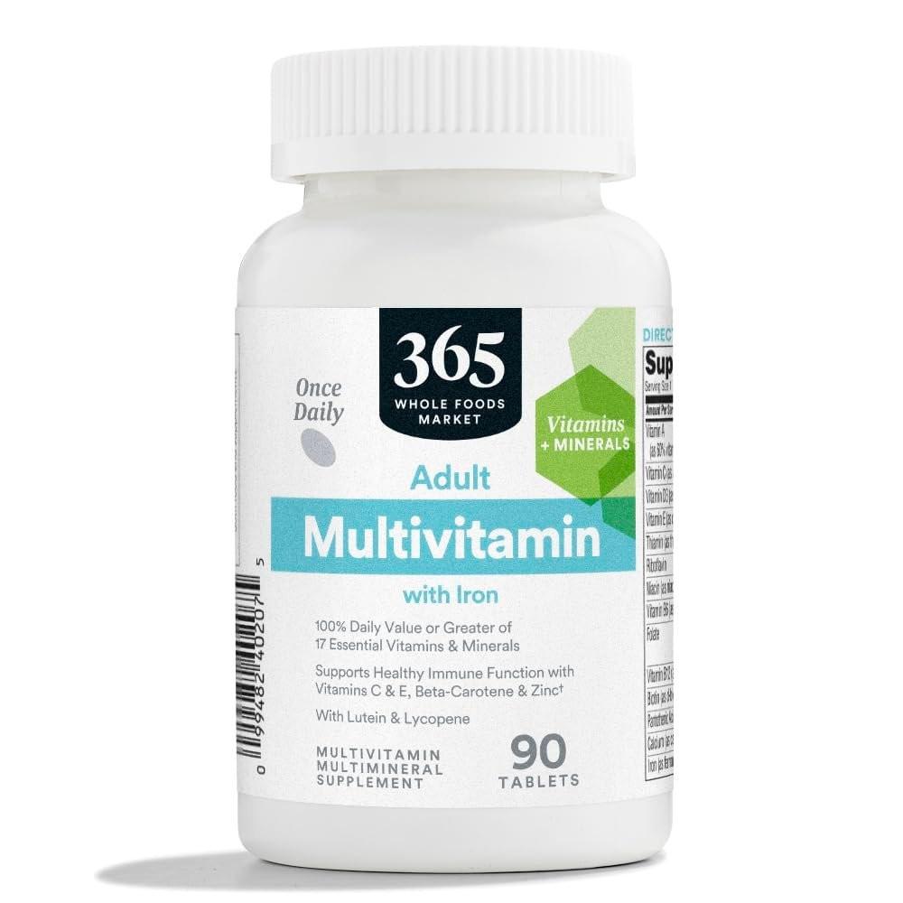 365 by Whole Foods Market, Adult Once Daily – Comprehensive Nutritional Support: This multivitamin provides a wide – Image 1