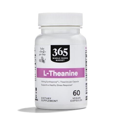 365 by Whole Foods Market, L-Theanine 100 MCG 60 CT - görsel 1