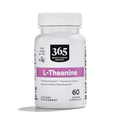365 by Whole Foods Market, L-Theanine 100 MCG 60 CT