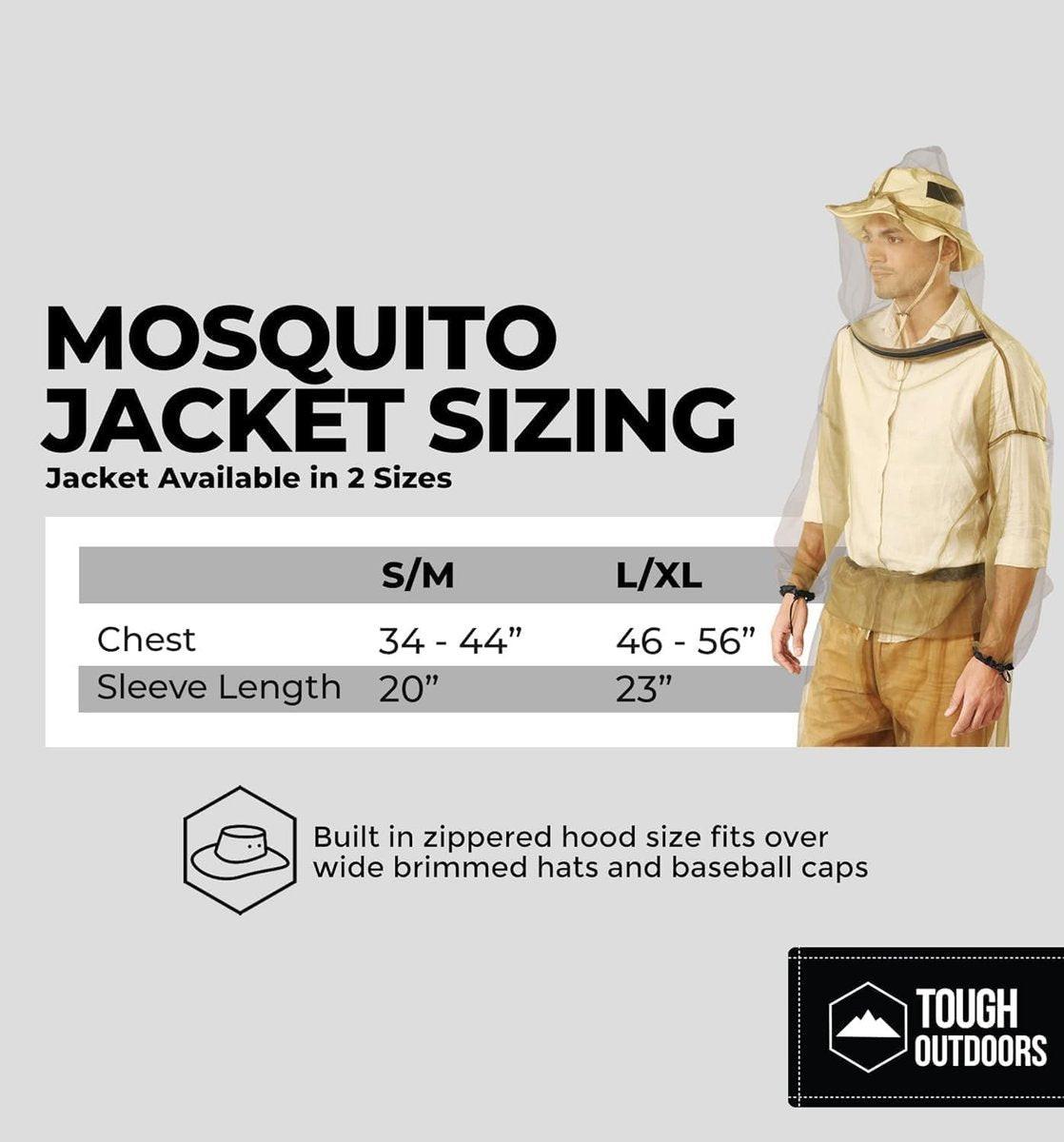 Mosquito Jacket - Bug Jacket with Hood for Men and Women - Mosquito Net for Gardening & Outdoor Protection from Bugs, Flies, Gnats, No-See-Ums & Midges - görsel 14