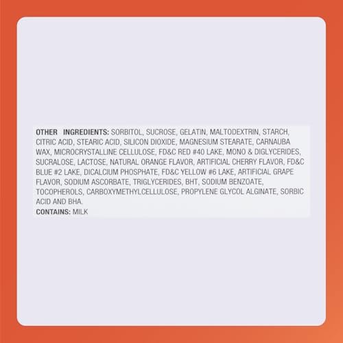Rugby Children’s Chewable Multivitamin – Dimensions: 2.75 x 2.75 x 5.75 inches – Image 11