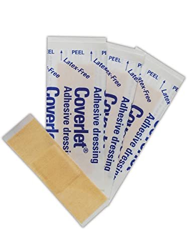 Coverlet Strip Dressings 1" x 3" 100 per Box – Flesh Tone Color: Discreet appearance helps the dressing blend with – Image 4