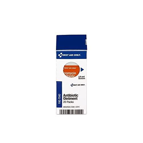First Aid Only FAE-7040 SmartCompliance Refill Antibiotic Ointment Packets, 20 Count - görsel 4