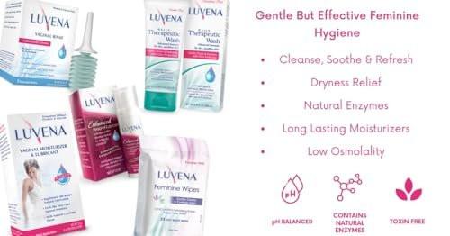 Luvena Vaginal Rinse for Women - Ultra-Gentle Intimate Cleansing Wash - pH Balanced, Lactic Acid & Natural Enzymes, Reduces Odor, Paraben Free - 3 oz (2 Pack) - görsel 7