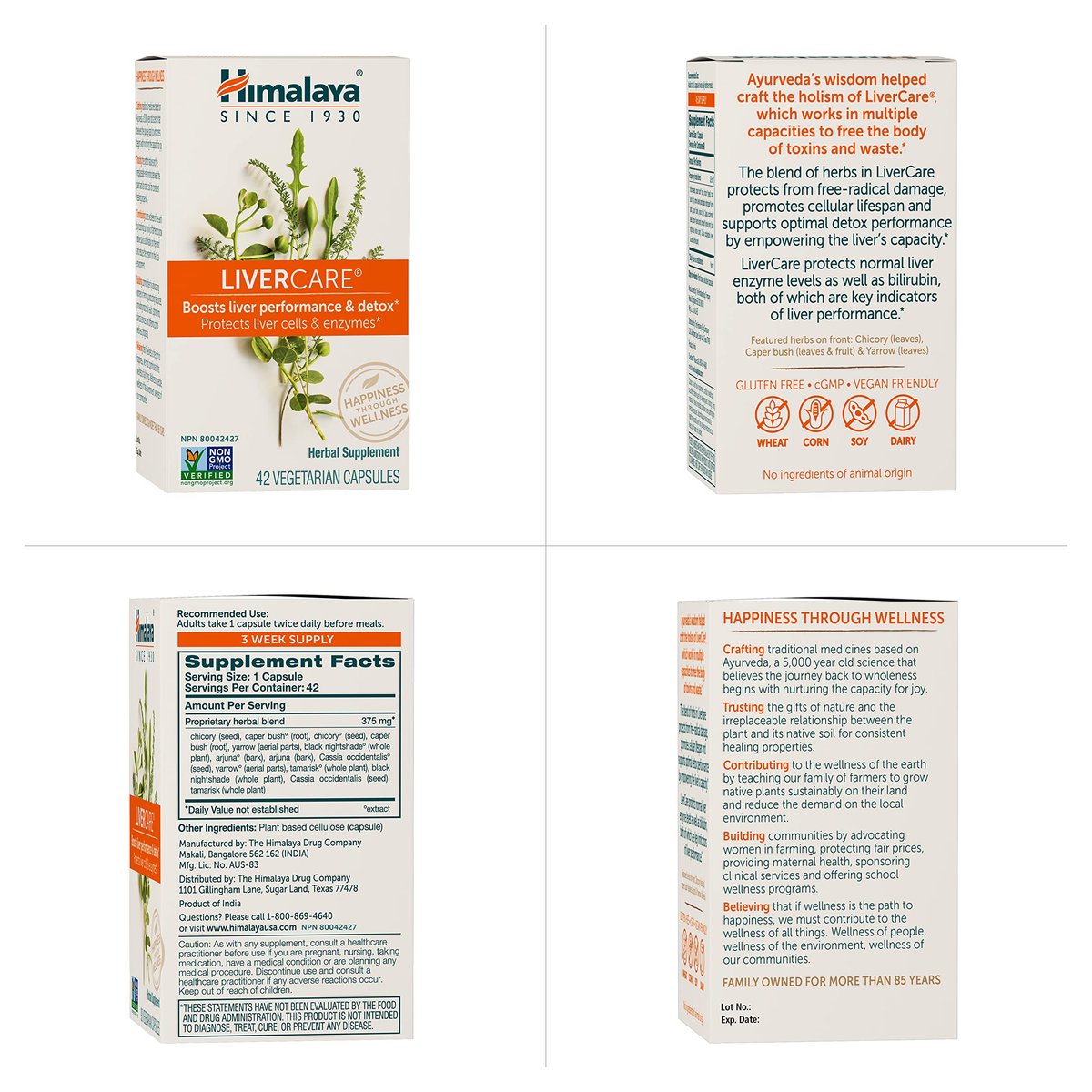 Himalaya LiverCare – Herbal Liver Support – Quantity: 90 capsules (45-day supply) – Image 9