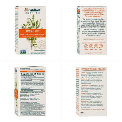 Himalaya LiverCare – Herbal Liver Support – Quantity: 90 capsules (45-day supply) – Image 9