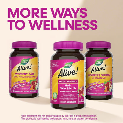 Nature's Way Alive! Hair, Skin & Nails – Product Dimensions: 2.81 x 2.81 x 5.25 inches – Image 7