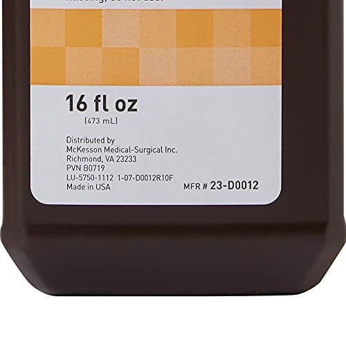 McKesson Hydrogen Peroxide 3%, 16 oz [Pack of 1] Topical Solution USP, First Aid Antiseptic, Oral Debriding Agent - görsel 2