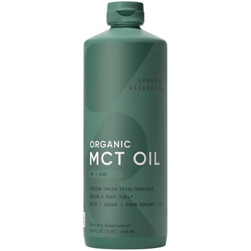 Sports Research Organic MCT Oil - Keto & – Item Weight: 2.14 pounds – Image 8