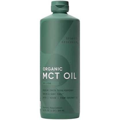 Sports Research Organic MCT Oil - Keto & – Item Weight: 2.14 pounds – Image 8
