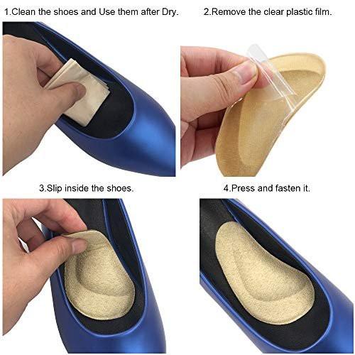 Dr. Foot's Arch Support Insoles for Flat Feet, Plantar Fasciitis, Relieve Pain for Women and Men - 2pairs (Beige) - görsel 8