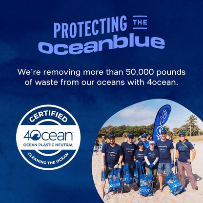 Oceanblue Professional Omega-3 2100 with Vitamin D3 – 60 ct – Triple Strength Burpless Fish Oil Supplement with High-Potency EPA, DHA, DPA and Vitamin D3 – Wild-Caught – Orange Flavor (30 Servings)